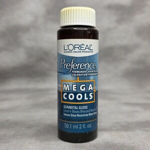 Loreal Preference Mega Cools MG4 Gunmetal Gloss - 2 oz